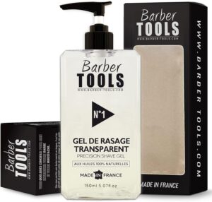 Gel de afeitar transparente Barber Tools